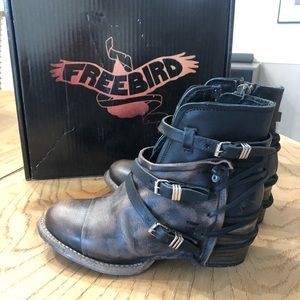 FREEBIRD Ankle Boots- Beautiful leather- worn once!